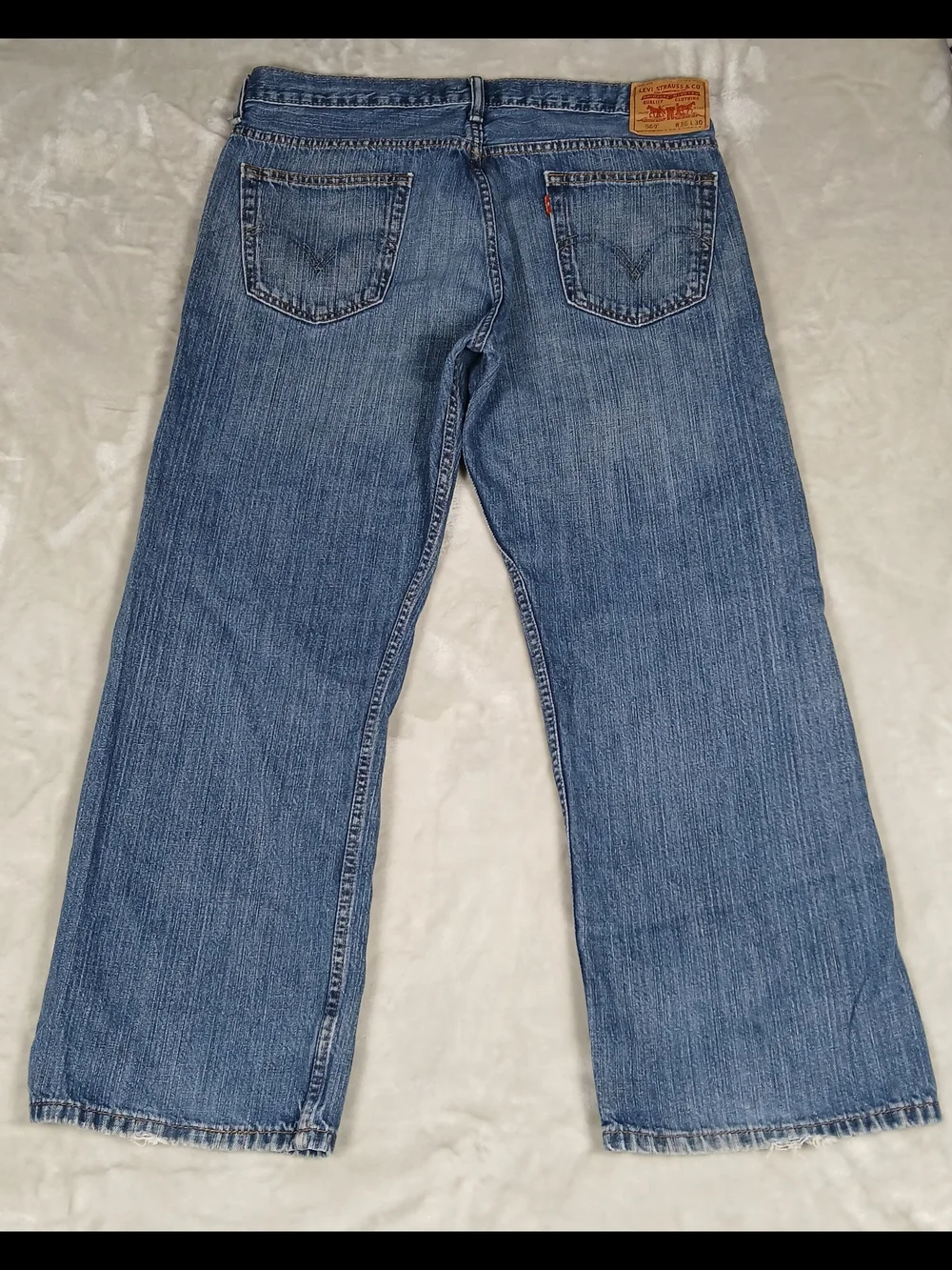 Levi's 569 36x30 Jeans Men's Fits 36x29 Nice Fading Loose Straight